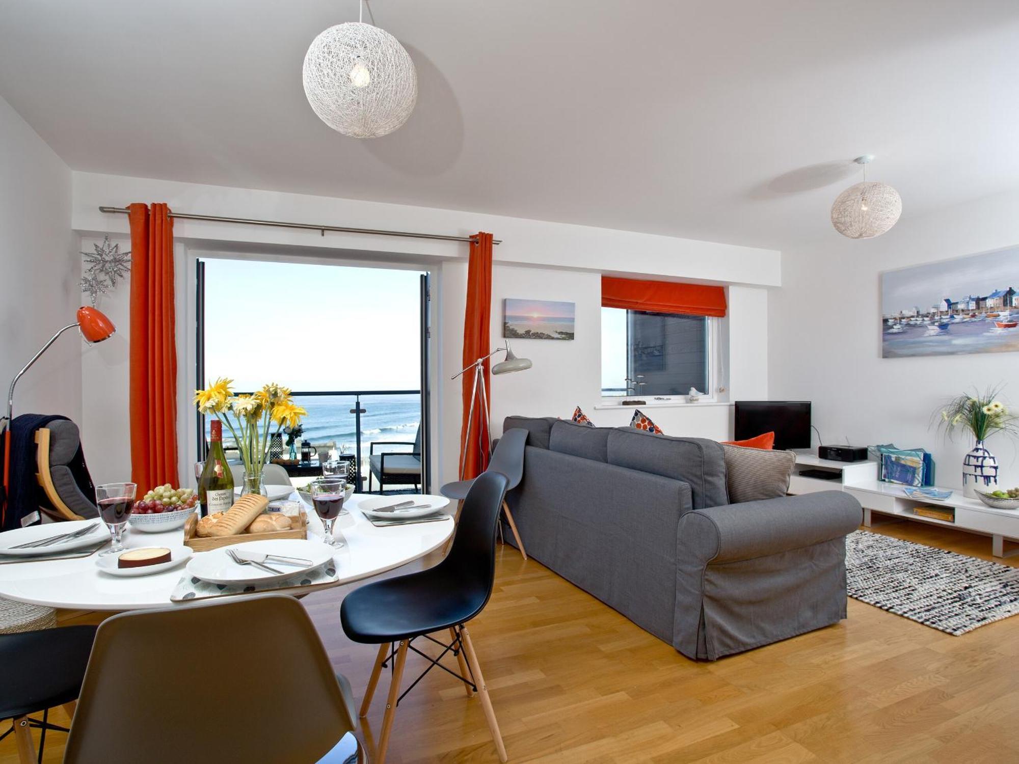 42 Ocean 1 Leilighet Crantock Eksteriør bilde